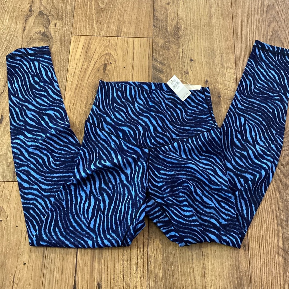NWT Aerie Offline Real Me Zebra Leggings, Sz Small